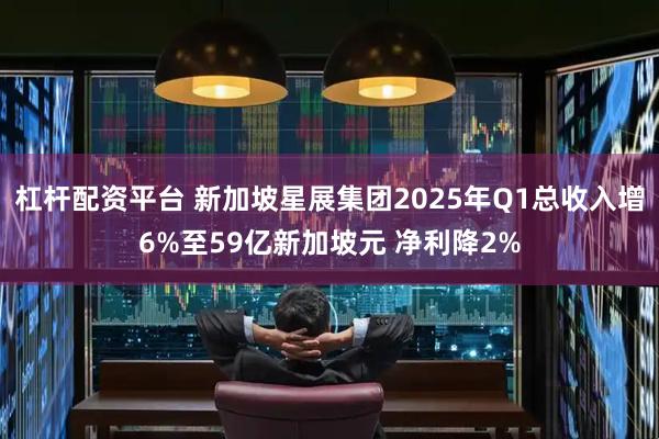 杠杆配资平台 新加坡星展集团2025年Q1总收入增6%至59亿新加坡元 净利降2%